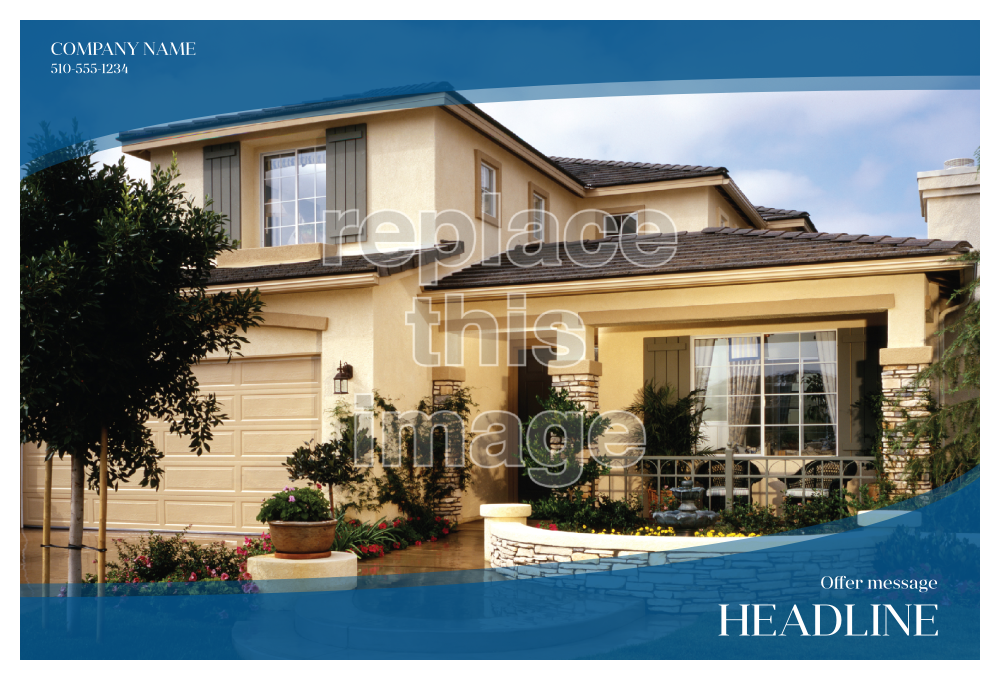 Welcome Home front - Postcards Maker