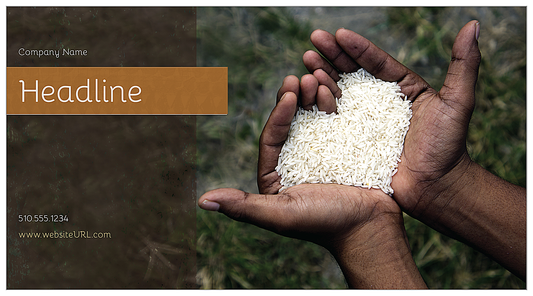 Earthy front - Postcards Maker