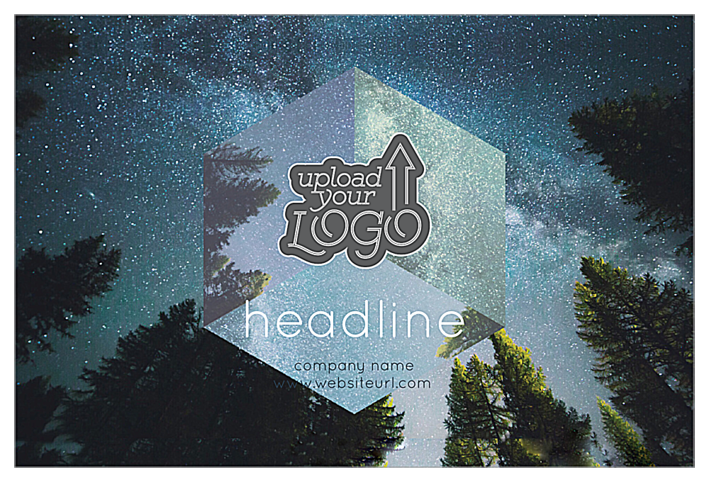 Cosmic Sky front - Postcards Maker