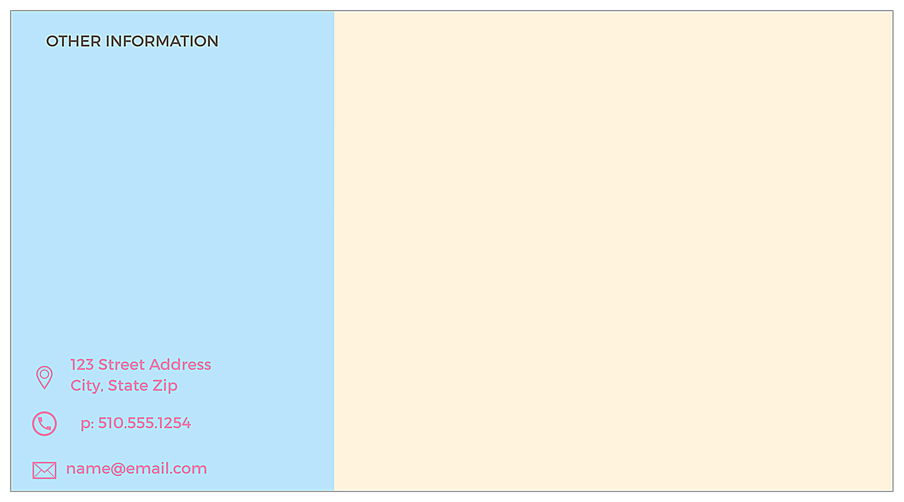 Bite to Eat back - Postcards Maker