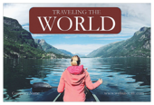Travel The world - postcards Maker