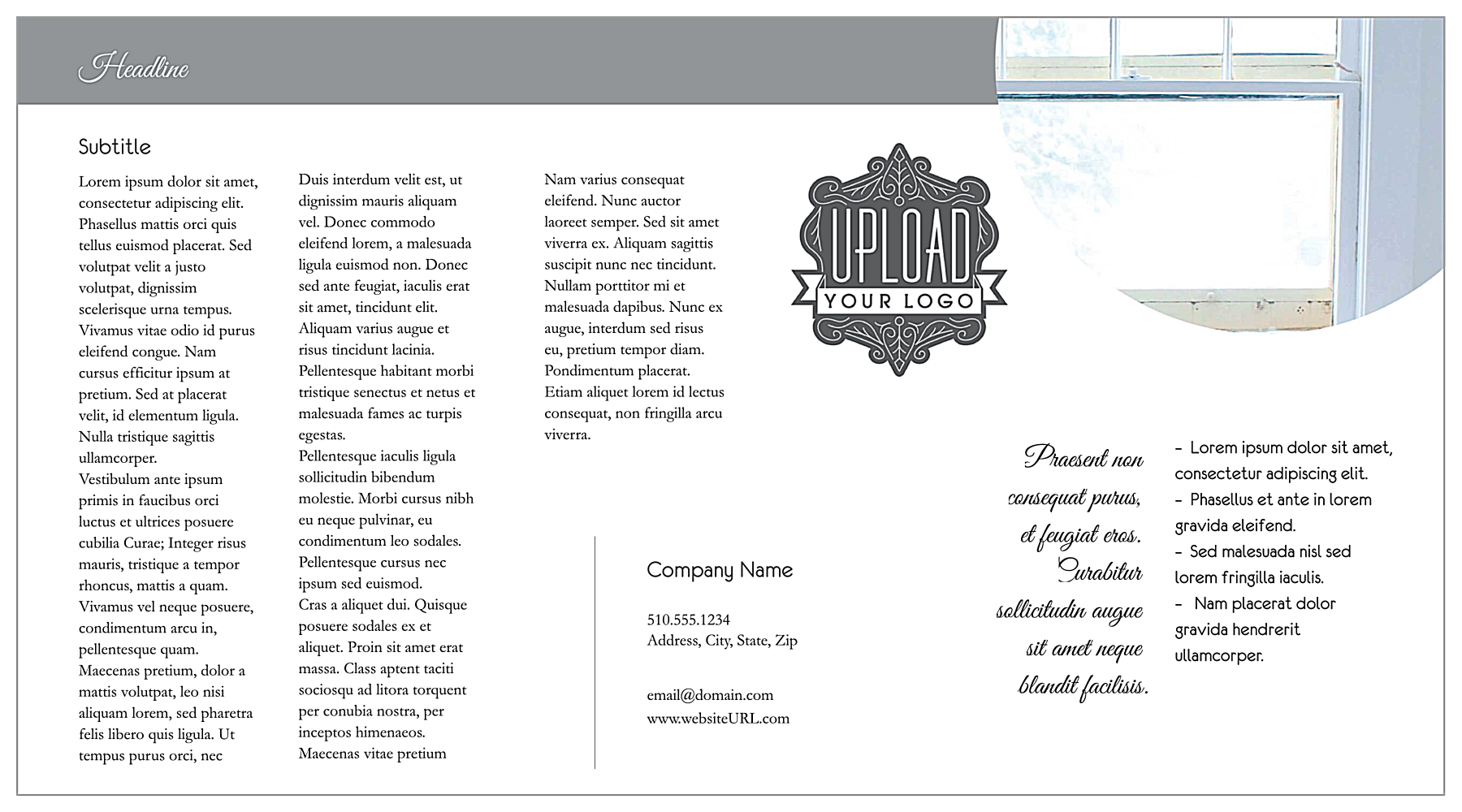 Soft Blue Retail back - Postcards Maker