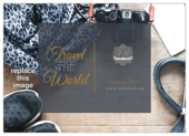 Travel the World - postcards Maker