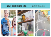 Small Town Tourism - postcards Maker