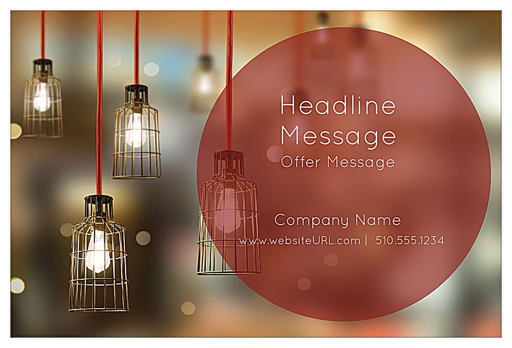 Vintage Lights front - Postcards Maker