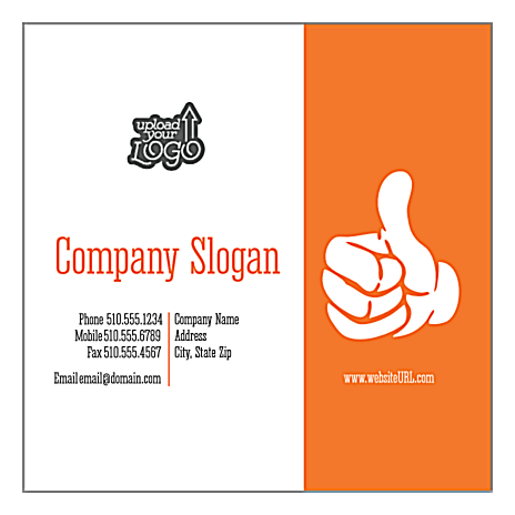 Thumbs up front - Standard Magnets Maker