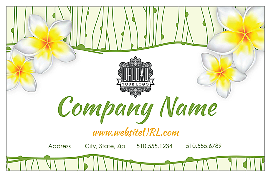 Aloha Flowers front - Standard Magnets Maker