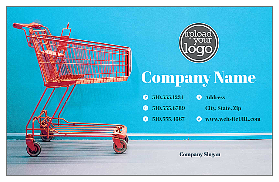 Shopaholic front - Standard Magnets Maker