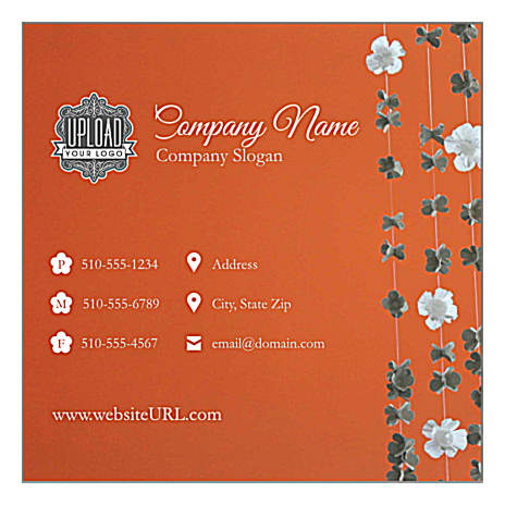 Flower Curtain front - Standard Magnets Maker