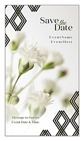 Diamond Flowers front - Standard Magnets Maker