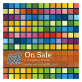 Colored Pixels - stickers-labels Maker