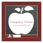 White Apple - stickers-labels Maker