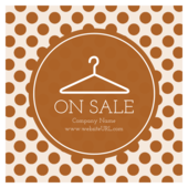Hang On Sale - stickers-labels Maker
