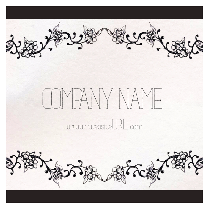 Ornate Border front - Stickers Maker