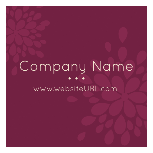 Flower Burst front - Stickers Maker