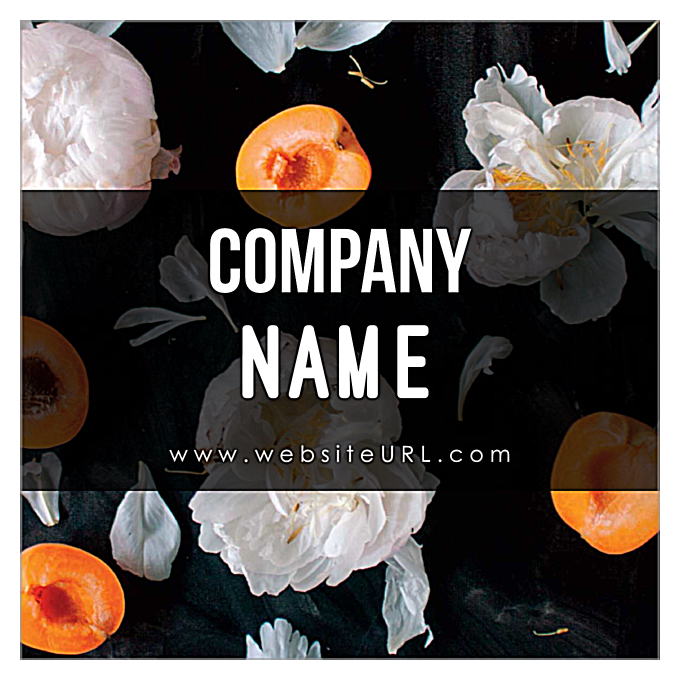 Simple Flower Overlay front - Stickers Maker