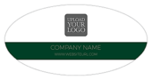 Oval Stripe - stickers-labels Maker