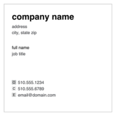 Colored Rectangles - ultra-business-cards Maker