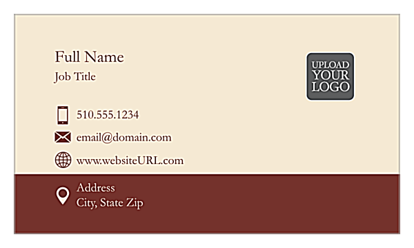 Linear Tradition front - Ultra Business Cards Maker