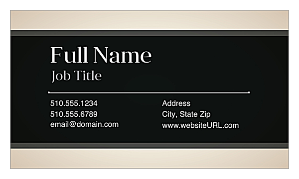Corporate Buzz front - Ultra Business Cards Maker