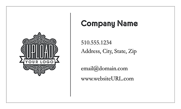 Soft Blue Retail front - Ultra Business Cards Maker