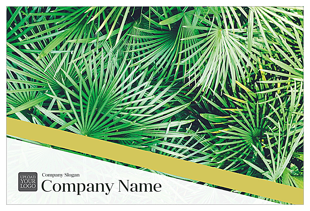 Palm Leaves front - Ultra Postcards Maker